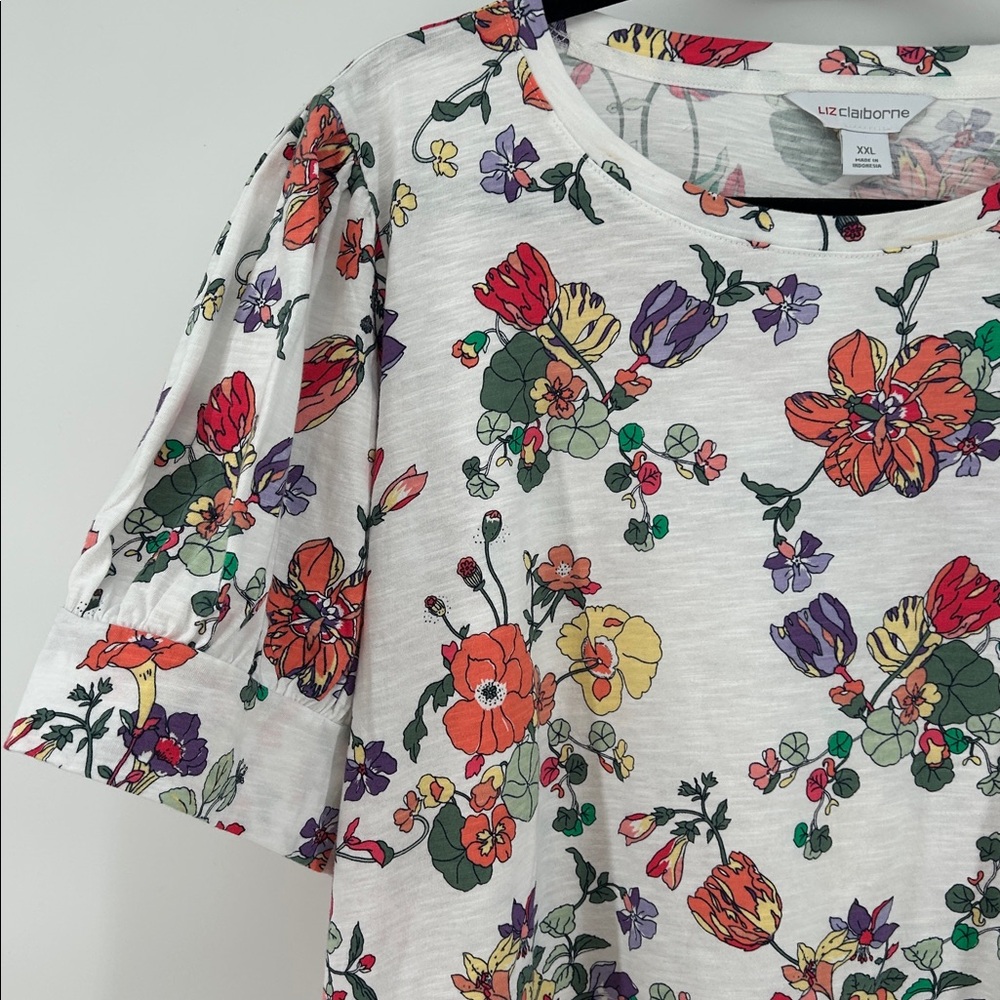 Liz Claiborne & New Directions Spring Bundle Women's Size 2X NWT Floral Design - Picture 6 of 10